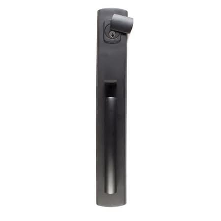 Emtek Flat Black Handleset 452923CDFBLH 452923CDFBLH